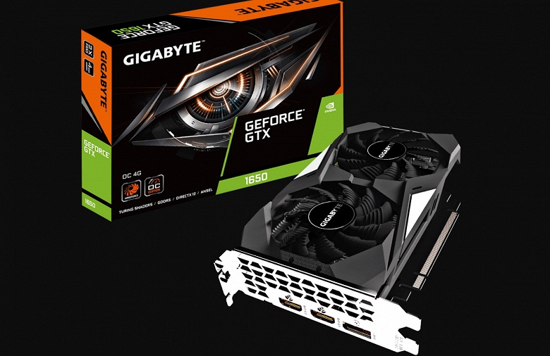 Линейка видеокарт GeForce GTX 1650 компании Gigabyte включает как очень компактную модель, так и хорошо разогнанную - 2 Линейка видеокарт GeForce GTX 1650 компании Gigabyte включает как очень компактную модель, так и хорошо разогнанную