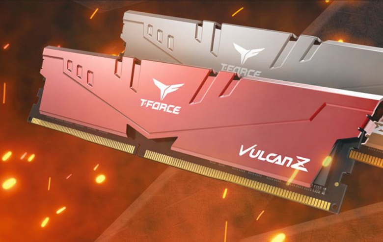 Модули памяти T-Force T1 украшены цветной печатью