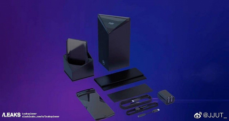 Складной смартфон Motorola Razr (2019) и его нестандартная упаковка показаны на первых изображениях - 2 Складной смартфон Motorola Razr (2019) и его нестандартная упаковка показаны на первых изображениях
