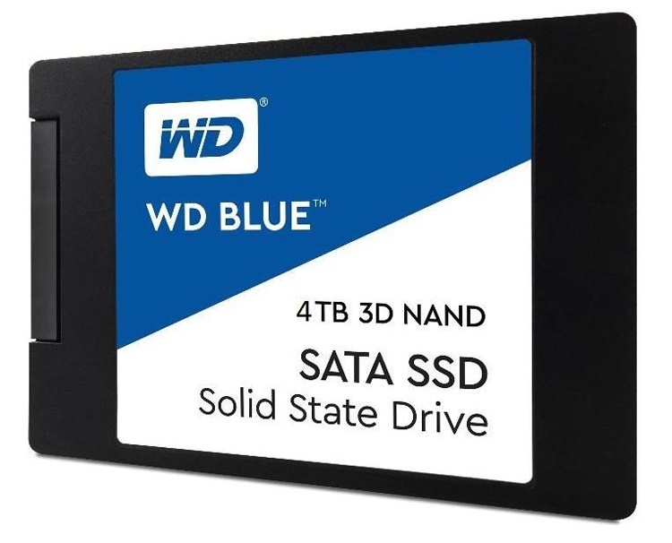 Теперь 4 Тбайт: готовится новый накопитель WD Blue 3D NAND SATA SSD