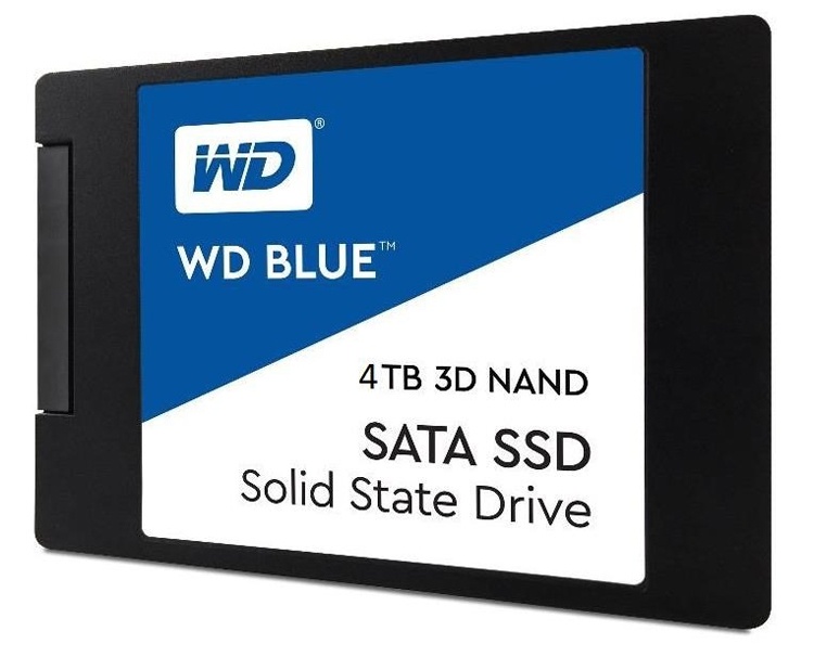 Теперь 4 Тбайт: готовится новый накопитель WD Blue 3D NAND SATA SSD Теперь 4 Тбайт: готовится новый накопитель WD Blue 3D NAND SATA SSD