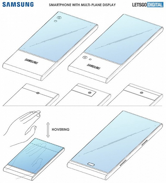 Samsung готовит смартфон с тремя экранами