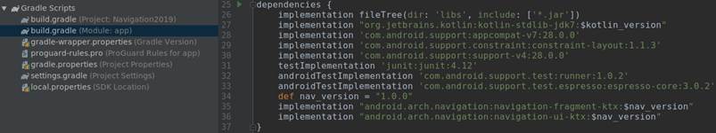 Навигация для Android с использованием Navigation Architecture Component: пошаговое руководство - 4 Навигация для Android с использованием Navigation Architecture Component: пошаговое руководство - 4
