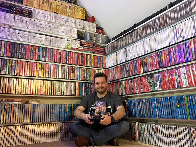 Самая большая коллекция видеоигр