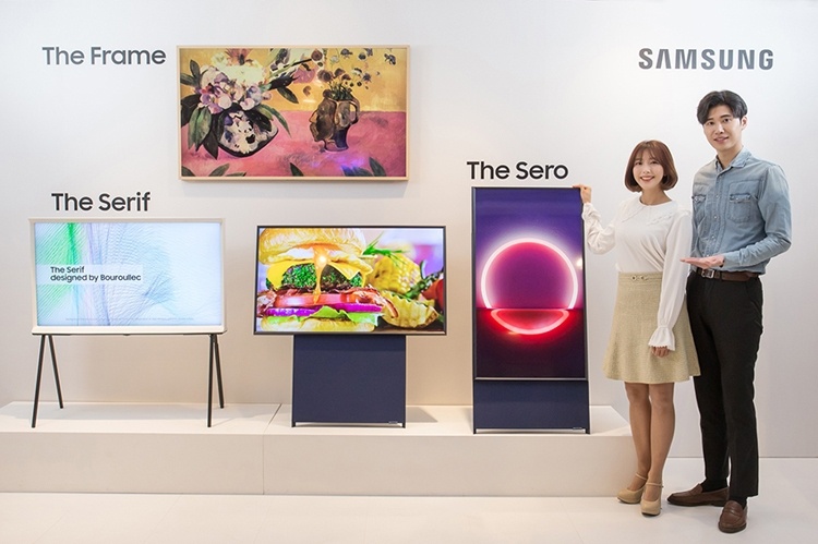 Samsung Sero: ТВ-панель для просмотра «вертикального» контента Samsung Sero: ТВ-панель для просмотра «вертикального» контента