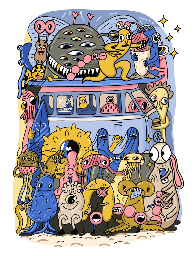 Коренные микробы и особенности пищеварения - 1 Коренные микробы и особенности пищеварения - 1