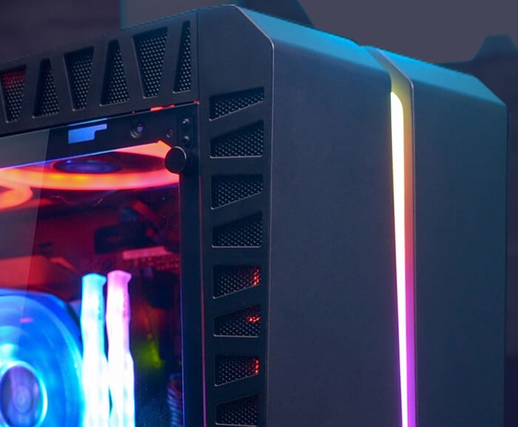 Лицо со шрамом: корпус Aerocool Scar получил оригинальную подсветку