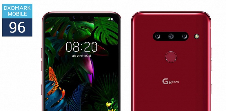 Камера LG G8 ThinQ протестирована DxOMark, в сводном рейтинге смартфон занял 21 место