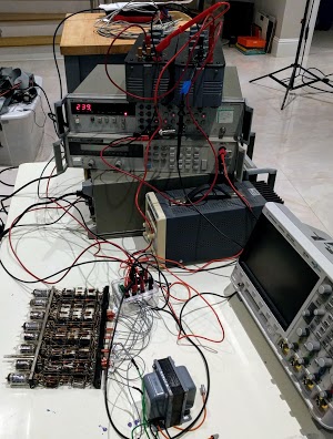 Ламповый модуль подавления дребезга контактов от компьютера IBM 705. Что будет, если попробовать его включить? - 8