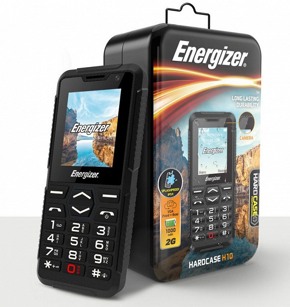 В хозяйстве пригодится. Защищенный телефон Energizer Hardcase H10 поставляется в металлической упаковке