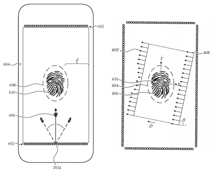 Будущие iPhone смогут использовать для сканирования отпечатков пальцев весь экран