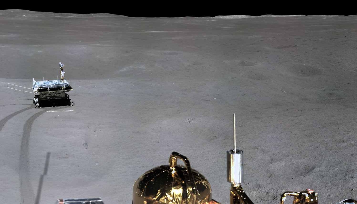 Миссия «Чанъэ-4» — пятый лунный день для посадочного модуля и ровера «Юйту-2» - 45