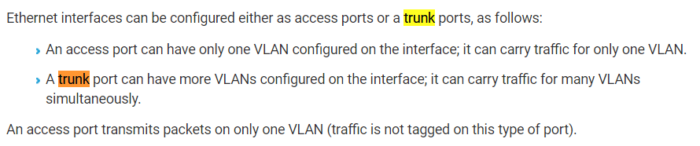 Как зависит перевод термина trunk от вендора коммутаторов? - 1
