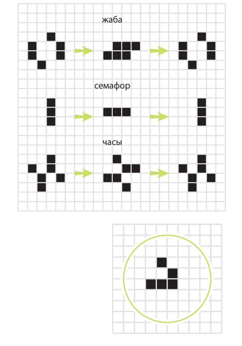 Клеточный автомат: возможна ли автоматическая жизнь?