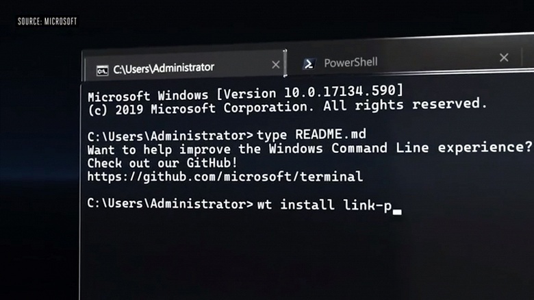 Microsoft осквернила командную строку: в ней появились вкладки, темы и… эмидзи - 2 Microsoft осквернила командную строку: в ней появились вкладки, темы и… эмидзи