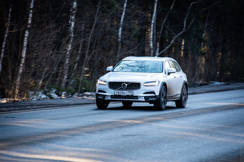 Мир не тесен: тест Volvo V90 Cross Country