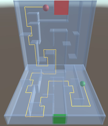 Опыт разработки ассета Unity для поиска пути в 3D пространстве - 8