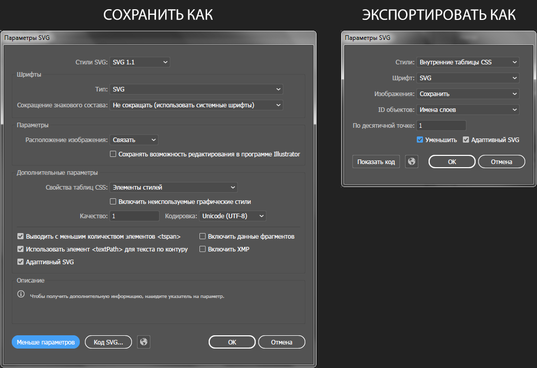 Как правильно сохранен или сохранен. Как сохранить в svg в Illustrator. Сохранение в svg из Illustrator. Сохранение файла в иллюстраторе. Параметры сохранения в иллюстраторе.