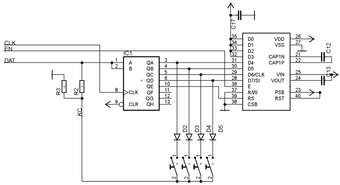 Дисковый сотовый телефон на LPC810 - 2