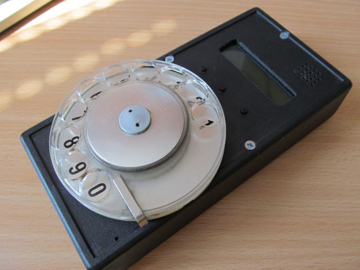Дисковый сотовый телефон на LPC810 - 1