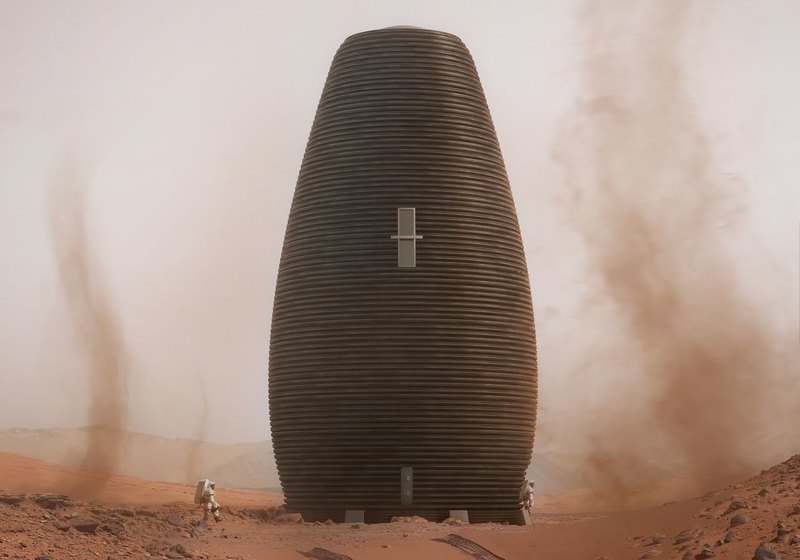 Найдены рабочие для строительства домов на Марсе