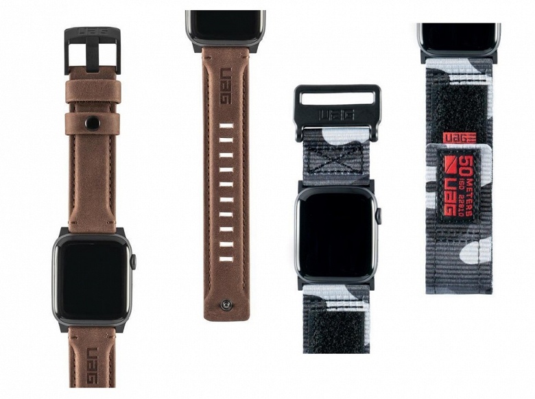 Дороже умных часов Xiaomi. Компания UAG представила брутальные ремешки для Apple Watch