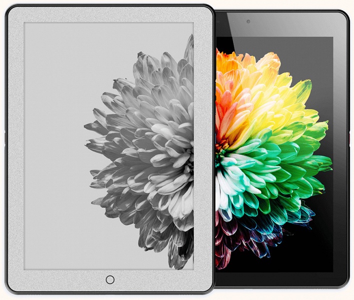 Как YotaPhone, только в разы больше. Планшет EeWrite E-Pad получил два дисплея разного типа - 1 Как YotaPhone, только в разы больше. Планшет EeWrite E-Pad получил два дисплея разного типа