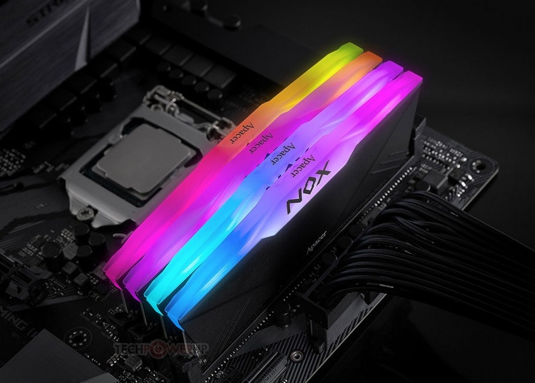 Apacer NOX RGB DDR4: модули памяти с большими радиаторами и RGB-подсветкой