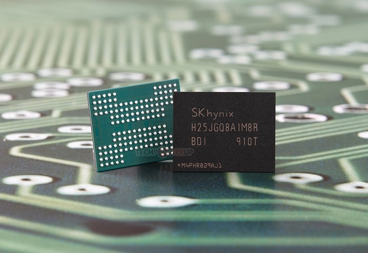 SK Hynix начала производство микросхем 4D QLC NAND объёмом 1 Тбит SK Hynix начала производство микросхем 4D QLC NAND объёмом 1 Тбит