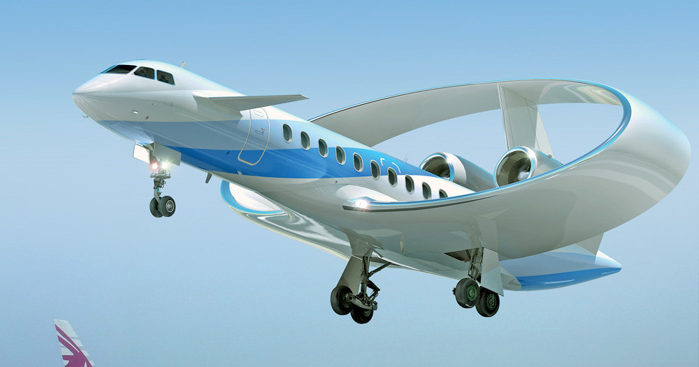 Кольцеплан: самолёт с замкнутым контуром крыла Кольцеплан: самолёт с замкнутым контуром крыла