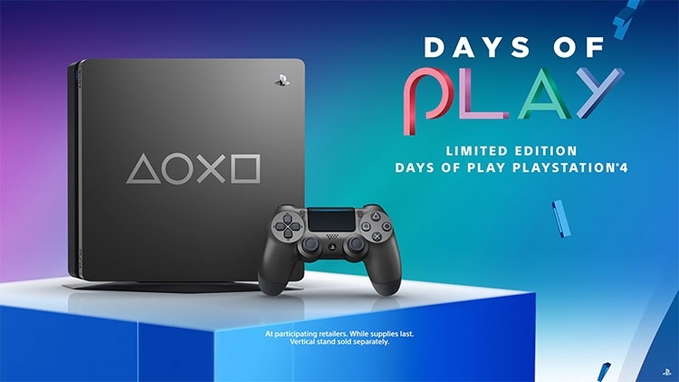 Видео: Sony представила новое ограниченное издание Days of Play консоли PS4 Slim
