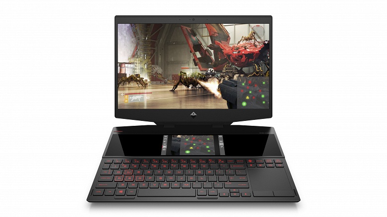 HP представила первый в мире двухэкранный игровой ноутбук Omen X 2S 
