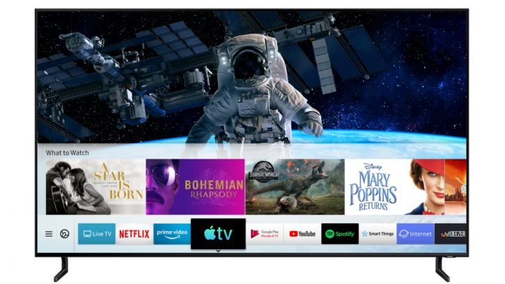 Умные телевизоры Samsung первыми получили приложение Apple TV и функцию AirPlay 2