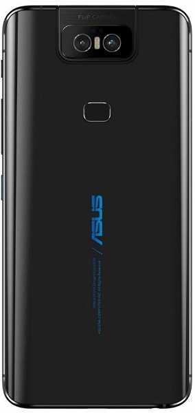 Asus ZenFone 6 с необычной откидной камерой позирует на больших официальных рендерах