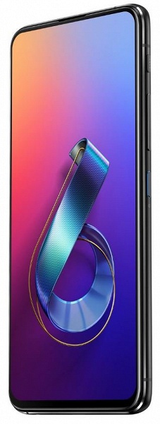 Asus ZenFone 6 с необычной откидной камерой позирует на больших официальных рендерах