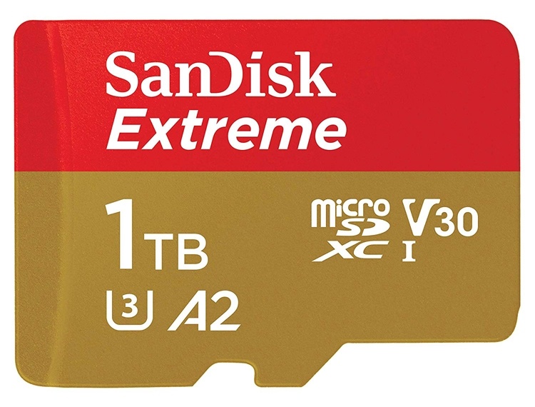 450 долларов: первая карта microSD ёмкостью 1 Тбайт поступила в продажу