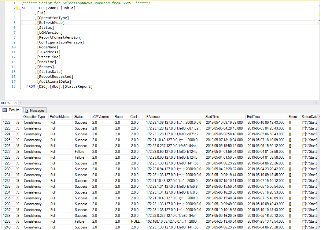 PowerShell Desired State Configuration и напильник: часть 1. Настройка DSC Pull Server для работы с базой данных SQL - 39