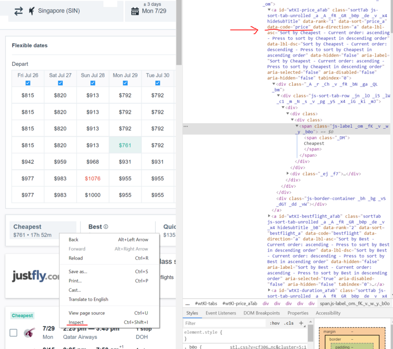 Python — помощник в поиске недорогих авиабилетов для тех, кто любит путешествовать - 5