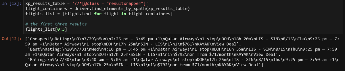 Python — помощник в поиске недорогих авиабилетов для тех, кто любит путешествовать - 7