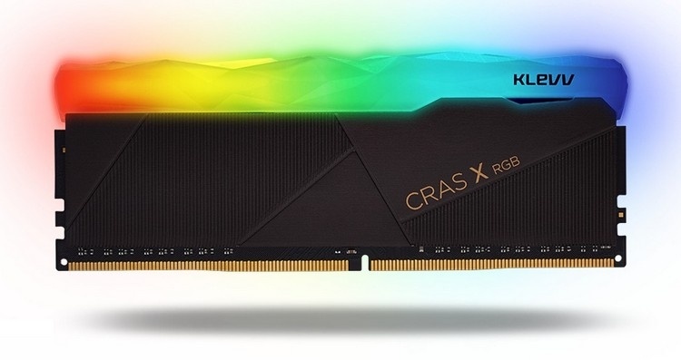 Серию KLEVV CRAS X RGB пополнили комплекты модулей памяти с частотой до 4266 МГц Серию KLEVV CRAS X RGB пополнили комплекты модулей памяти с частотой до 4266 МГц