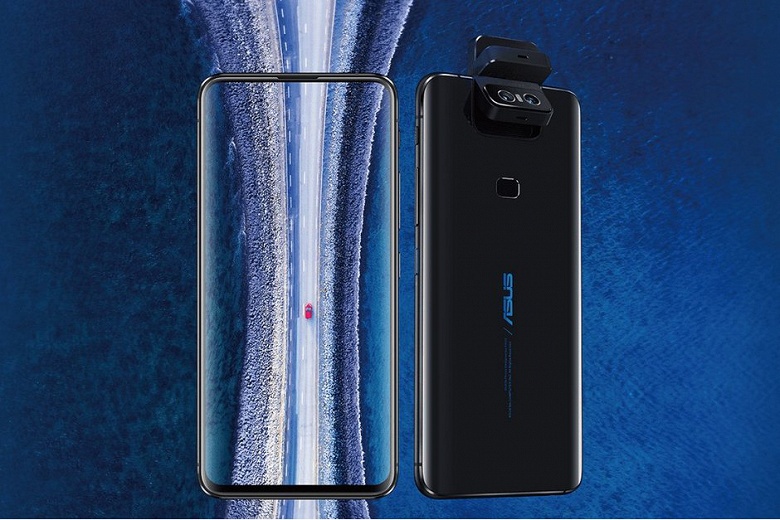 Система защиты камеры Asus ZenFone 6 в действии