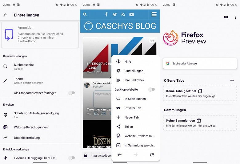 Mozilla Fenix — браузер «не для родителей» — уже можно скачать и опробовать - 1 Mozilla Fenix — браузер «не для родителей» — уже можно скачать и опробовать