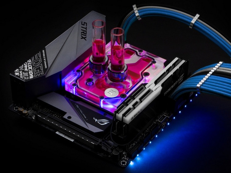 EK Water Blocks представила водоблок для компактной платы ASUS ROG Strix Z390-I