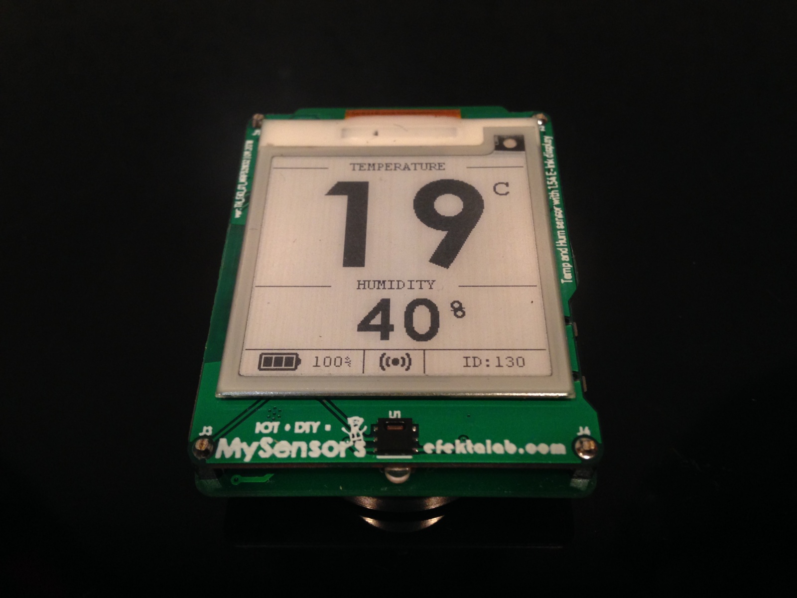 Ардуино термометр & гигрометр с E-PAPER на nRF52832 — или о том, что забыли выпустить производители - 19