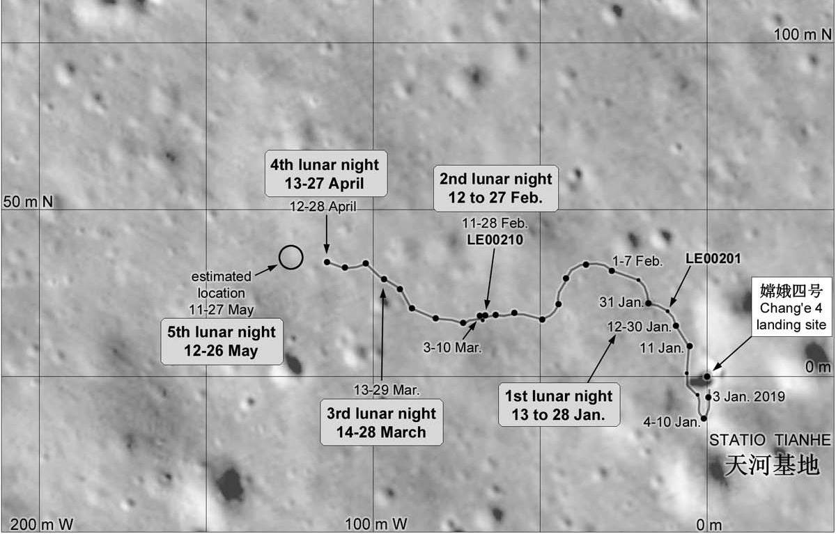 Миссия «Чанъэ-4» — результаты пятого лунного дня: проблемы с ровером «Юйту-2» и новое научное открытие - 16