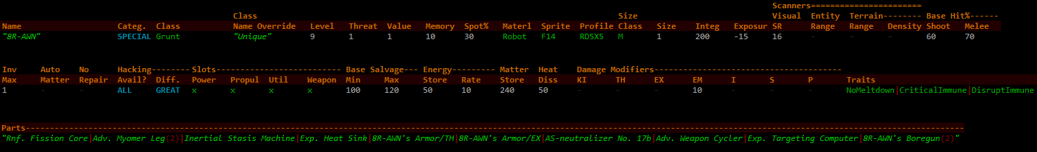 Дизайн уровней и геймплея roguelike на примере Cogmind - 8