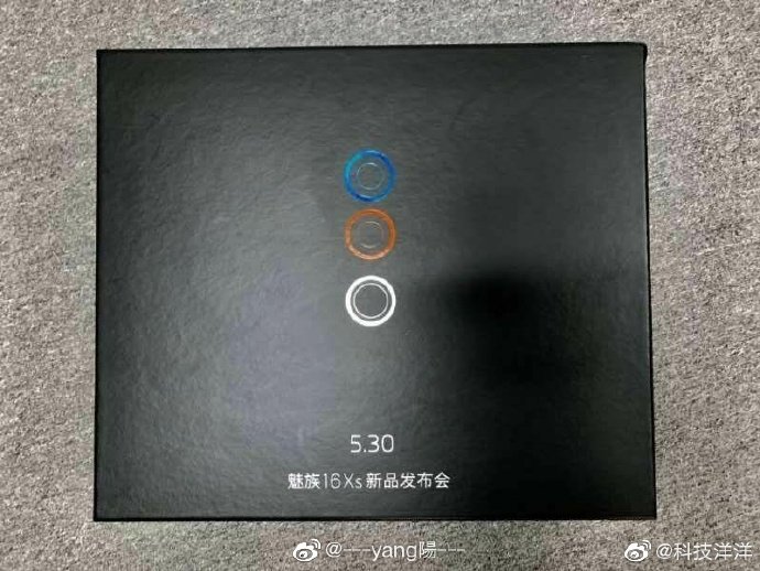Приглашение на презентацию Meizu 16Xs подтверждает тройную камеру