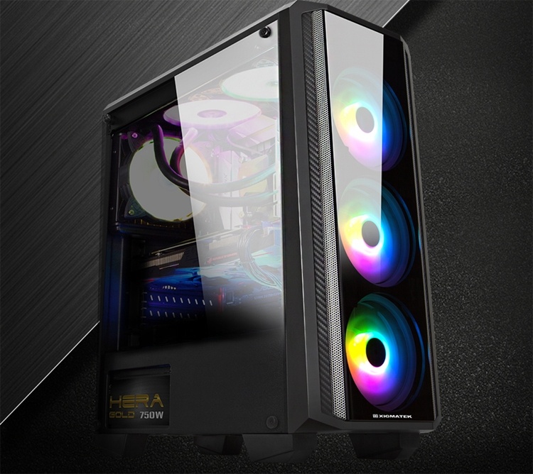 Две панели ПК-корпуса Xigmatek Sirocon II выполнены из закалённого стекла Две панели ПК-корпуса Xigmatek Sirocon II выполнены из закалённого стекла