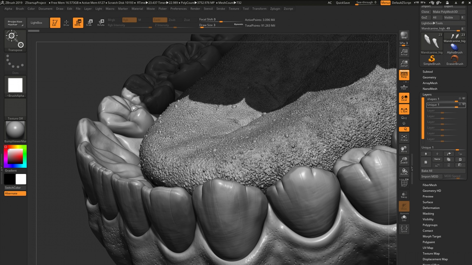 Искусство создания органических 3D-моделей: субдермальные шейдеры - 4