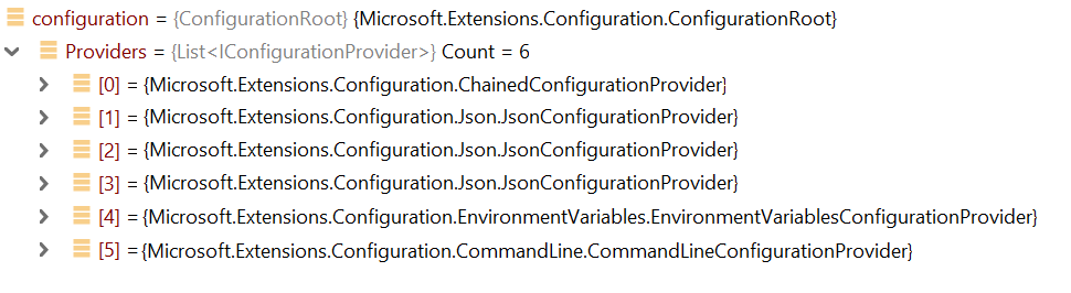 Как работает конфигурация в .NET Core - 2
